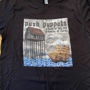 "A Boat of Lies and a House of Cards" T-Shirt