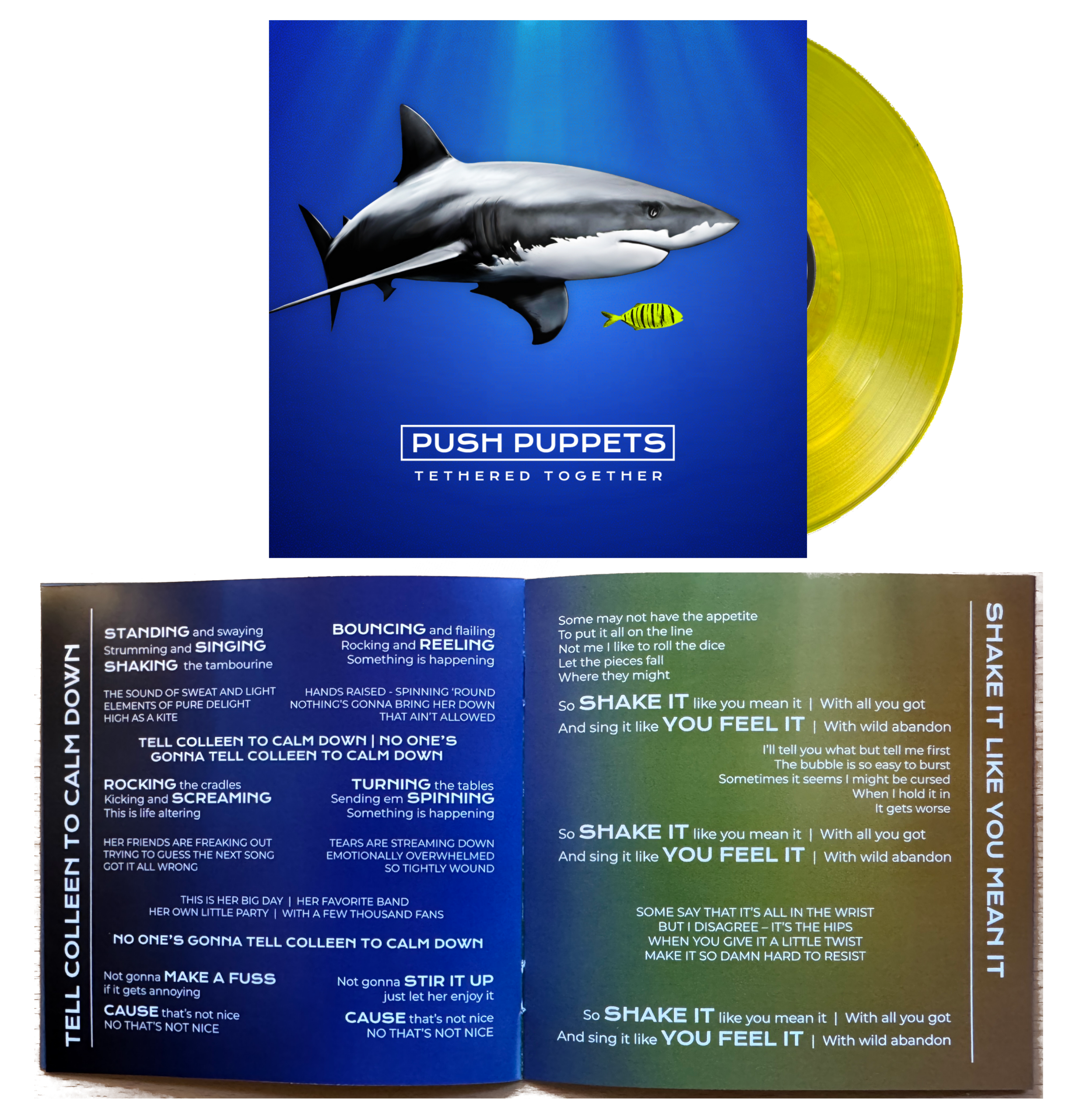 "Tethered Together" (2025) Yellow Vinyl